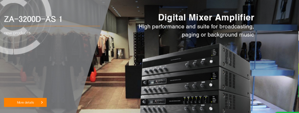 paging system 6 Toa P.A system